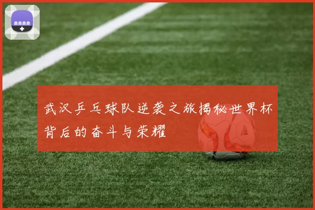 武汉乒乓球队逆袭之旅揭秘世界杯背后的奋斗与荣耀