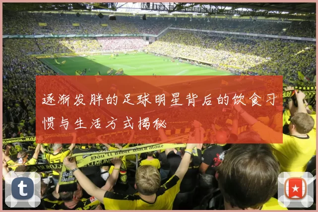 逐渐发胖的足球明星背后的饮食习惯与生活方式揭秘